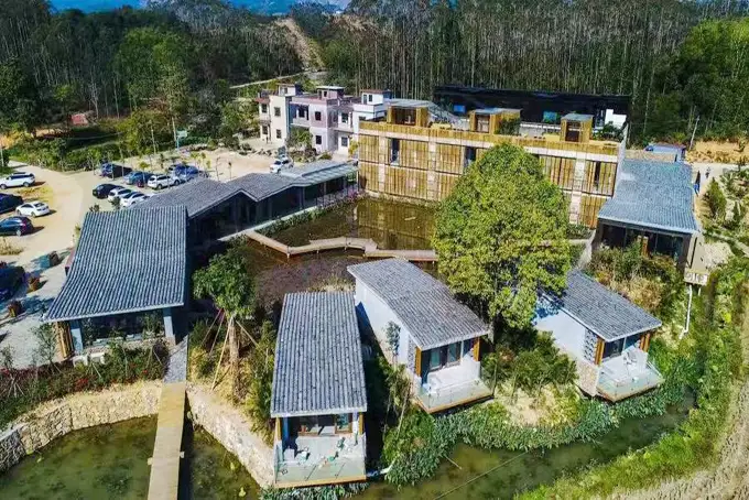 精品民宿丨禾肚里——蛙声稻香荷风星月 ，一间长在稻田里的民宿