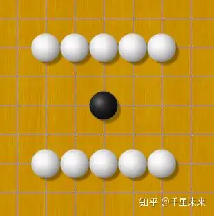 围棋教程必杀法01一行三列开横闭纵对中子杀法