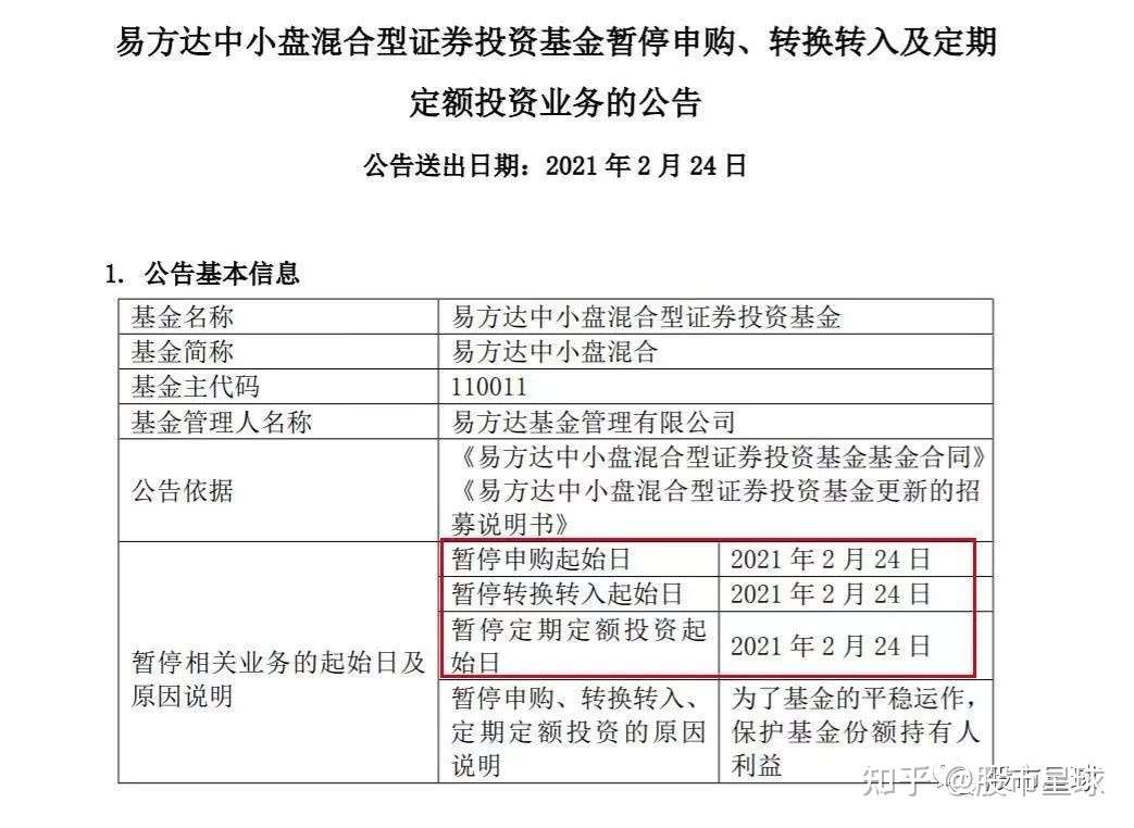 顶级公募基金开始限购了 这意味着什么 知乎