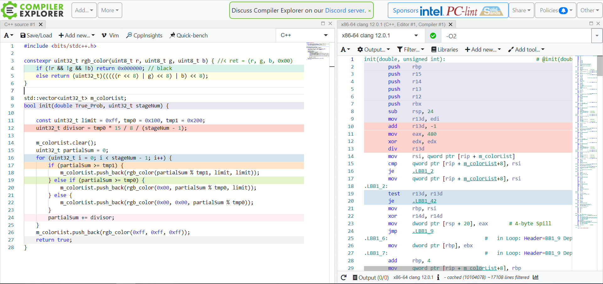 compiler explorer