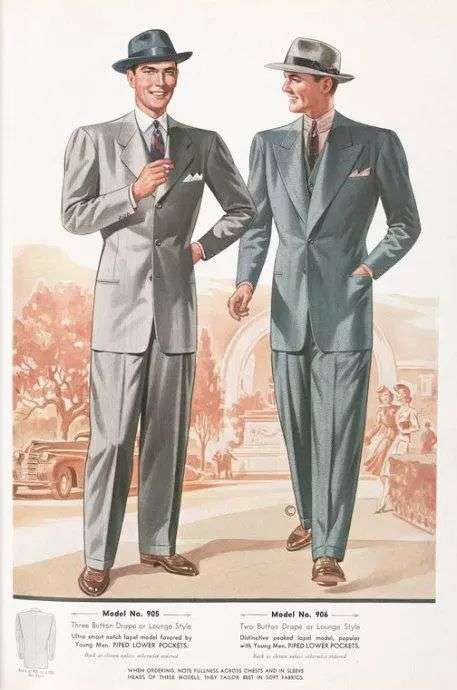 西服历史 西服历史