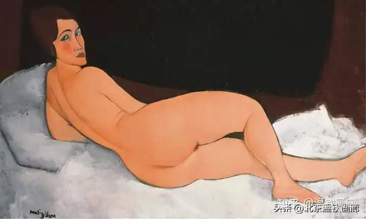 莫迪利亚尼最高拍卖成交价的裸女画油画，温钦画廊有其中一副原作