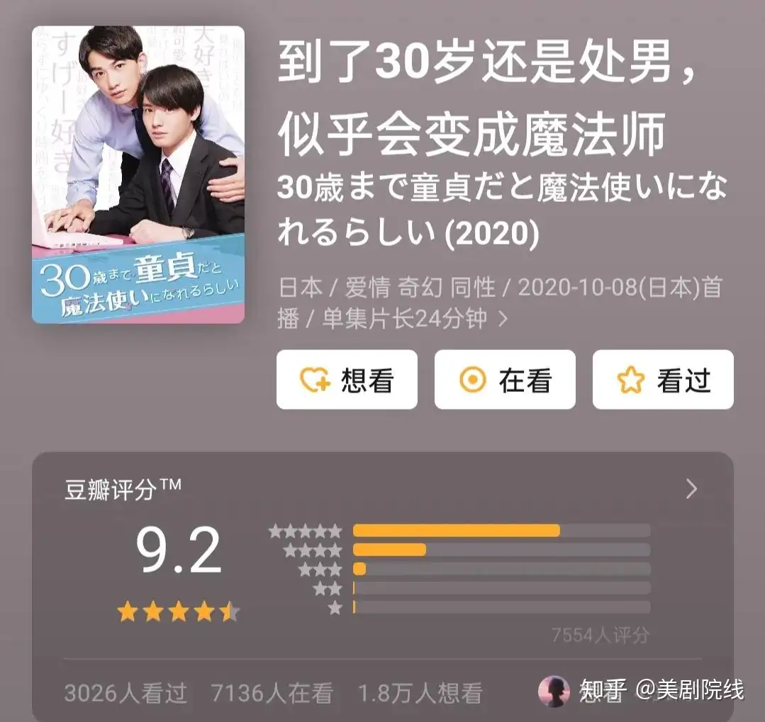 30岁还是处男？这部全程高能的爆款日剧，又甜又羞耻- 知乎