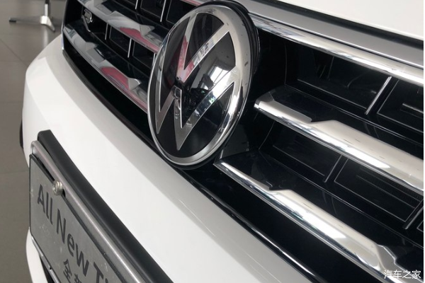 到店实拍2021款大众途观l带字母尾标配自适应巡航主动刹车