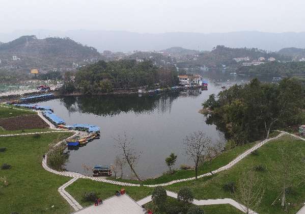 達州蓮花湖溼地公園催生未來城市榜樣