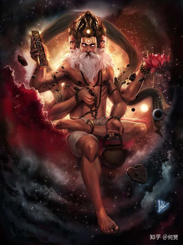 为什么湿婆毗湿奴都是青年形象而梵天是老人形象