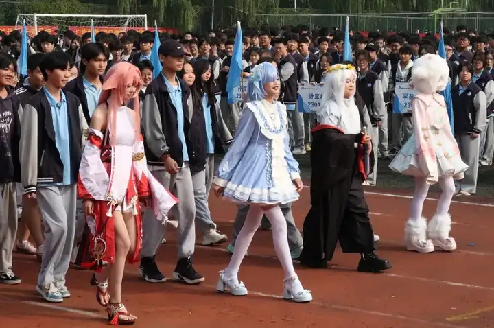 青春正当燃 追梦新纪元 | 塘栖校区田径运动会开幕式(图16)