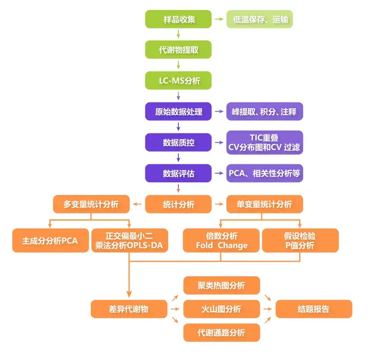 《LC-MS非靶向代谢组学研究流程及寻找Biomarker的经典案例》