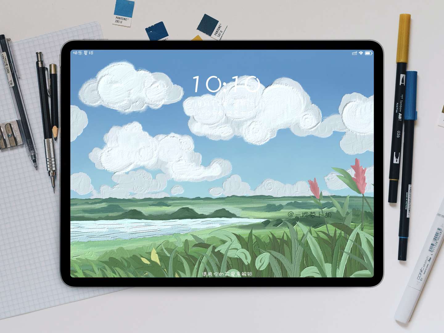 整理 油画质感的平板 Ipad 壁纸 知乎