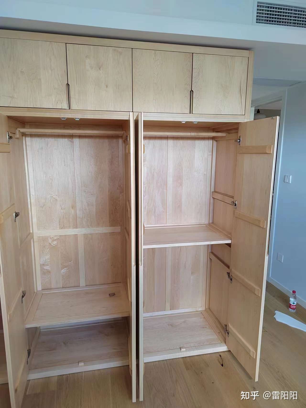 雷阳阳 的想法: 定制款硬枫木5门衣柜,尺寸是w210*d57*h2… - 知乎