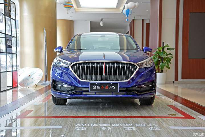 细节调整动力升级2020款红旗h5苏州到店实拍