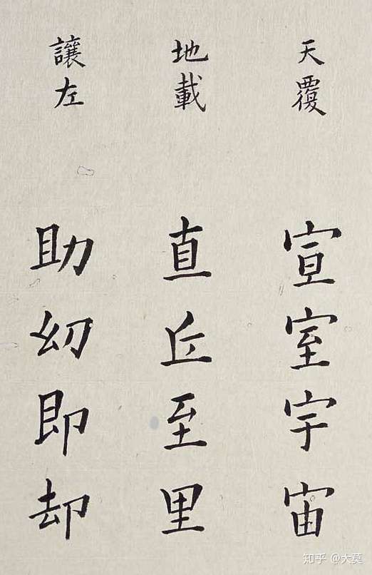 明李淳大字结构八十四法