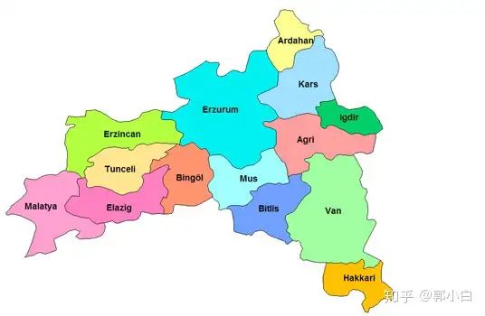 详细的土耳其区域划分和介绍