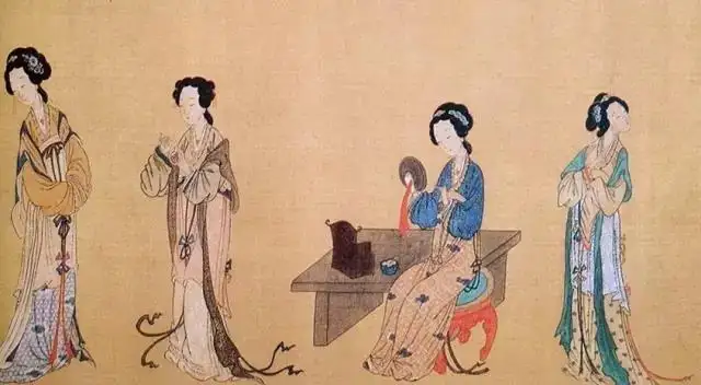 古代仕女美人百态画谱- 知乎