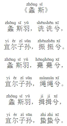 第五站丨诗经丨螽斯