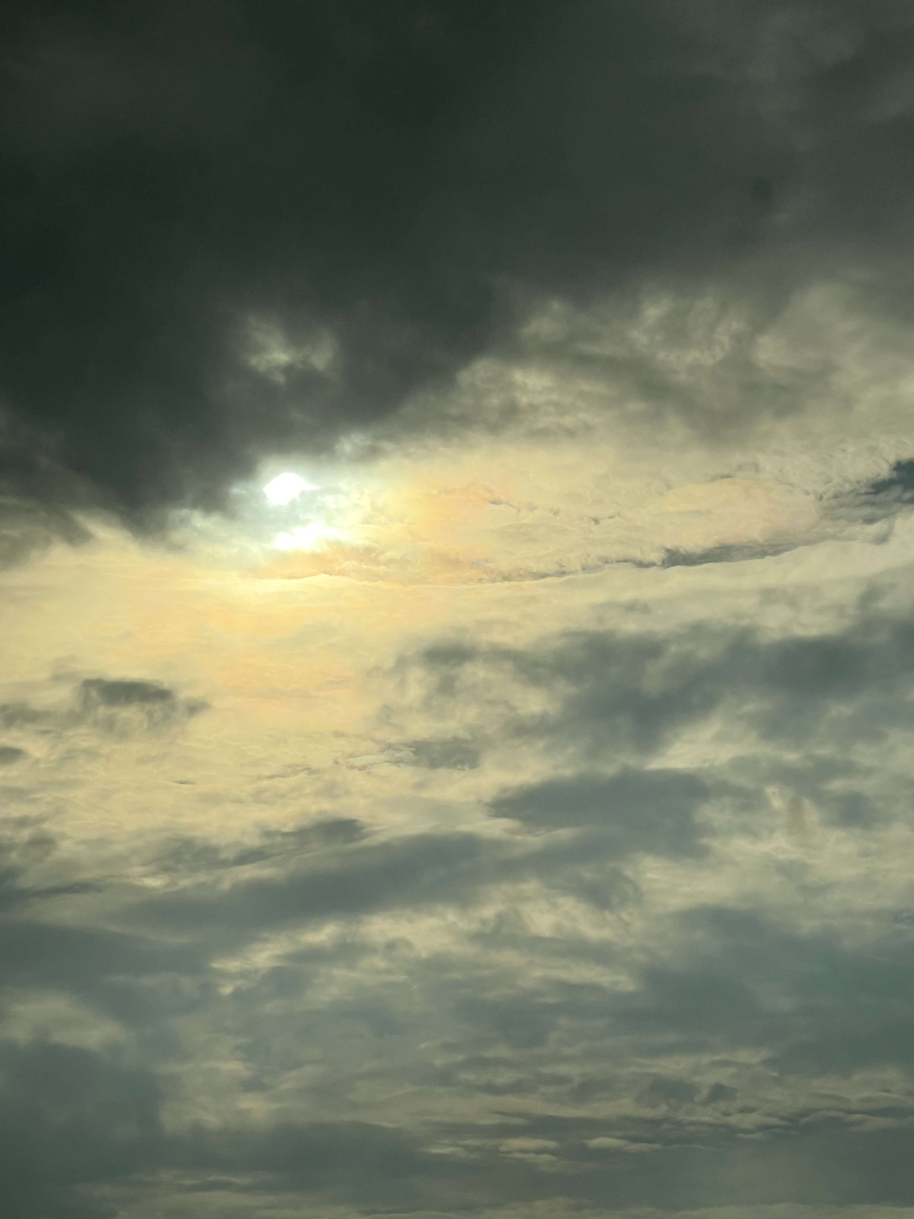 美味如初 的想法: 阴天的落日 | 阴天的落日,只能看到一点