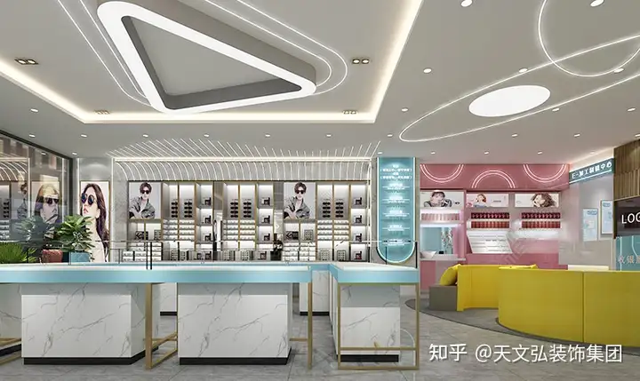 眼镜店装修设计案例：吸睛的眼镜店需要注意这几点