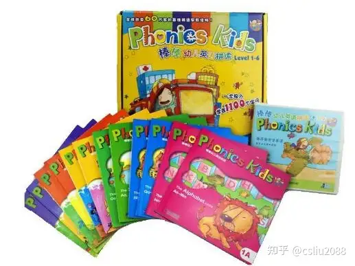 Phonics自然拼读教材 Phonics Kids 1 6册pdf教材 Dvd视频 音频mp3 知乎