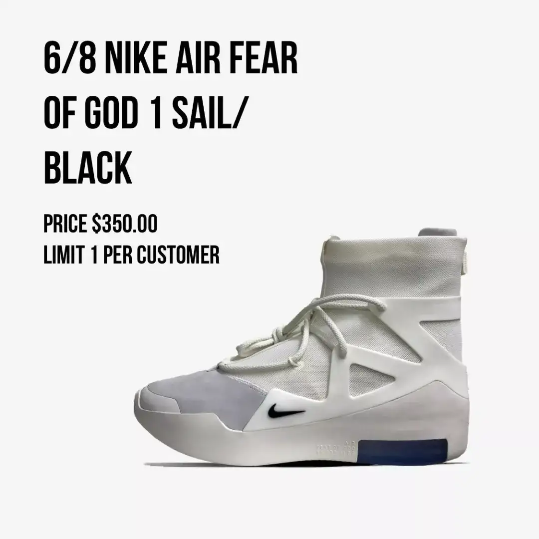nike air fog 1 sail