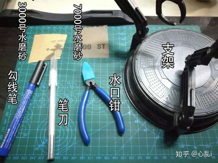 [1] 基础工具 : 高达hg mg工具套装模型拼装diy剪钳水口钳收纳盒打磨