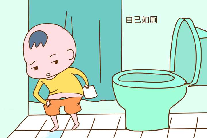 10个娃8个在幼儿园憋大便孩子多大才能自己如厕这样