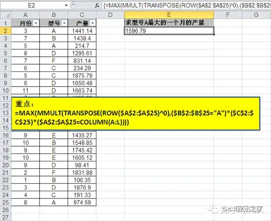 掌握了MMULT函数