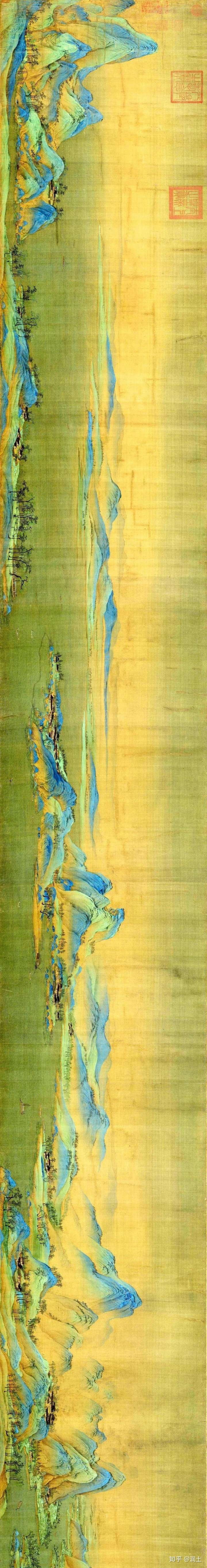 最爱国画丨王希孟《千里江山图》