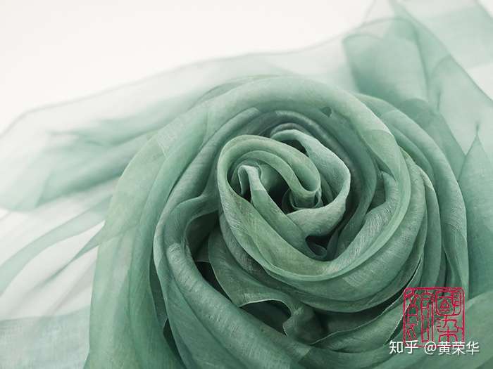 红楼梦 色彩系列文创衍生品 碧色丝毛条纹围巾 知乎