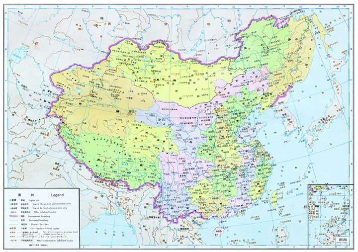 清朝极盛期疆域