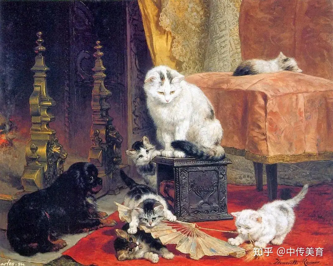 她可能是画猫最好的女画家 没有之一 知乎