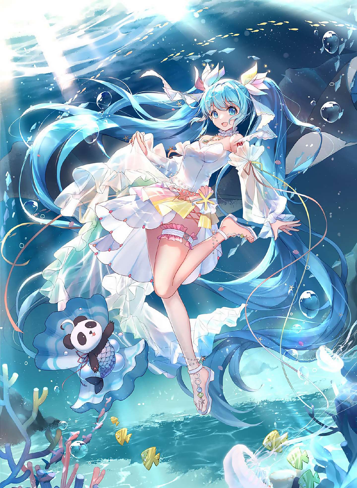 开天初音未来有你ver 最美大长腿miku来了 知乎