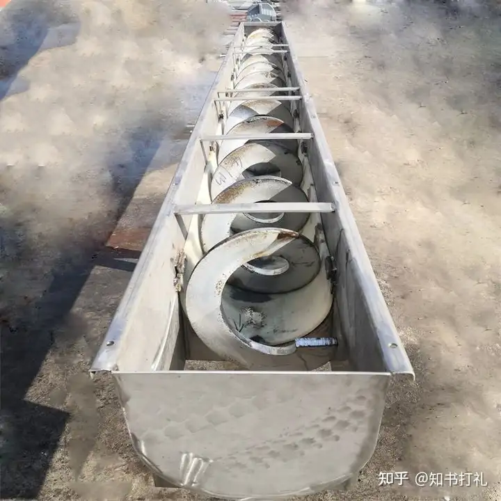 无轴螺旋输送机，厨余垃圾螺旋输送机