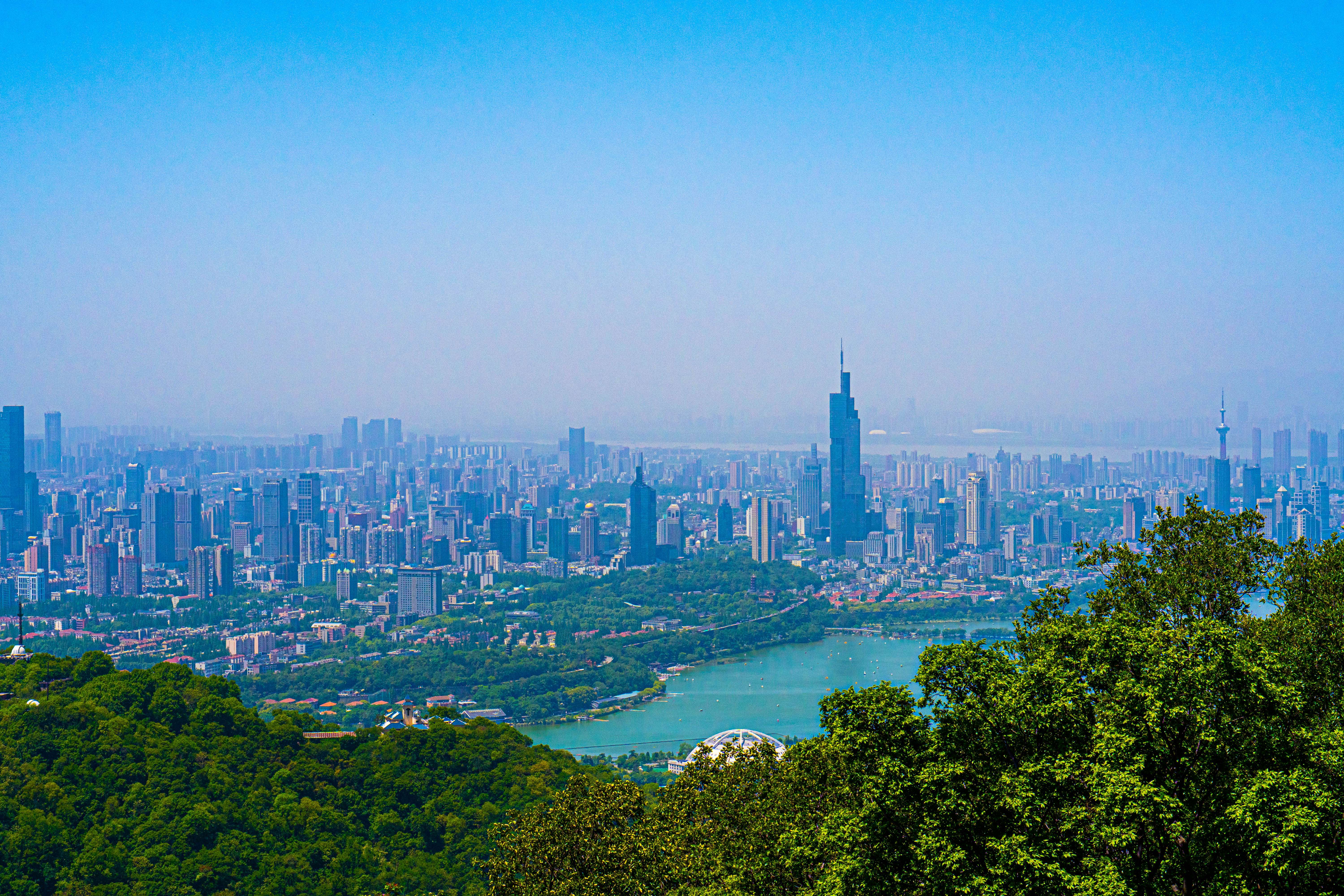 hygge 的想法: 紫金山顶随手拍 | 五月第一天登顶紫金山