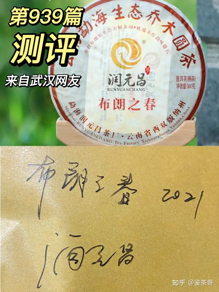 速看（润元昌布朗黄金号）布朗之春价格，939｜测评润元昌的布朗之春，茶不错。，限行兰州，