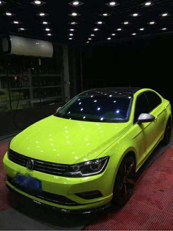 凌渡喷成墨绿色翡冷翠色好看不