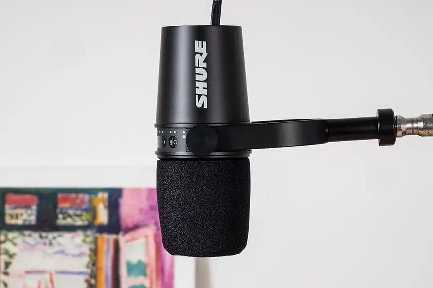 SHURE mv7 新古品-