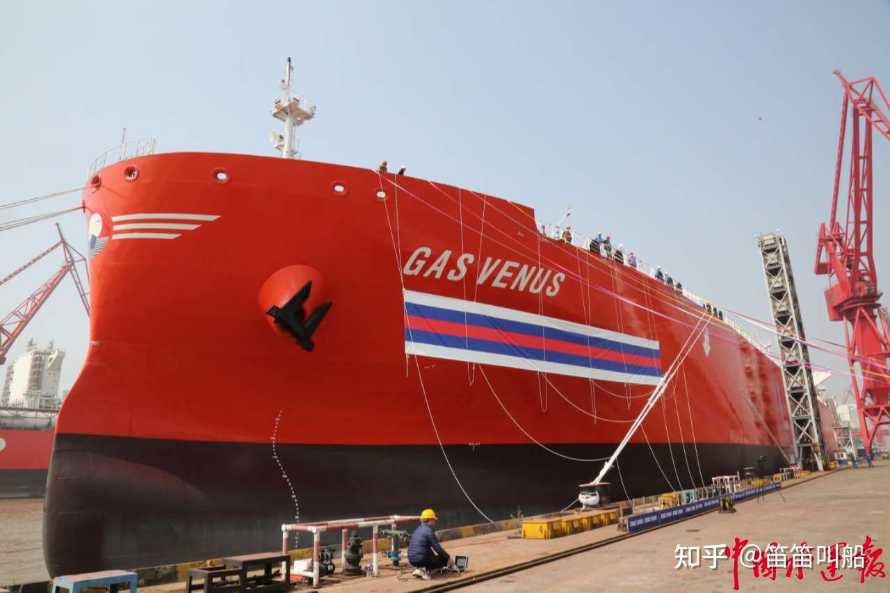 全球首艘超大型双燃料液化气船命名 知乎