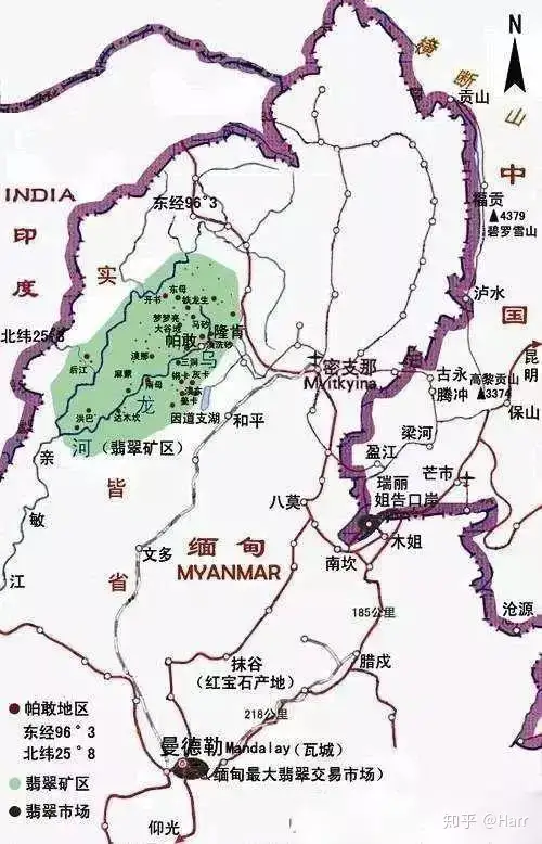 翡翠原石只有缅甸(为什么只有缅甸出产翡翠呢？)