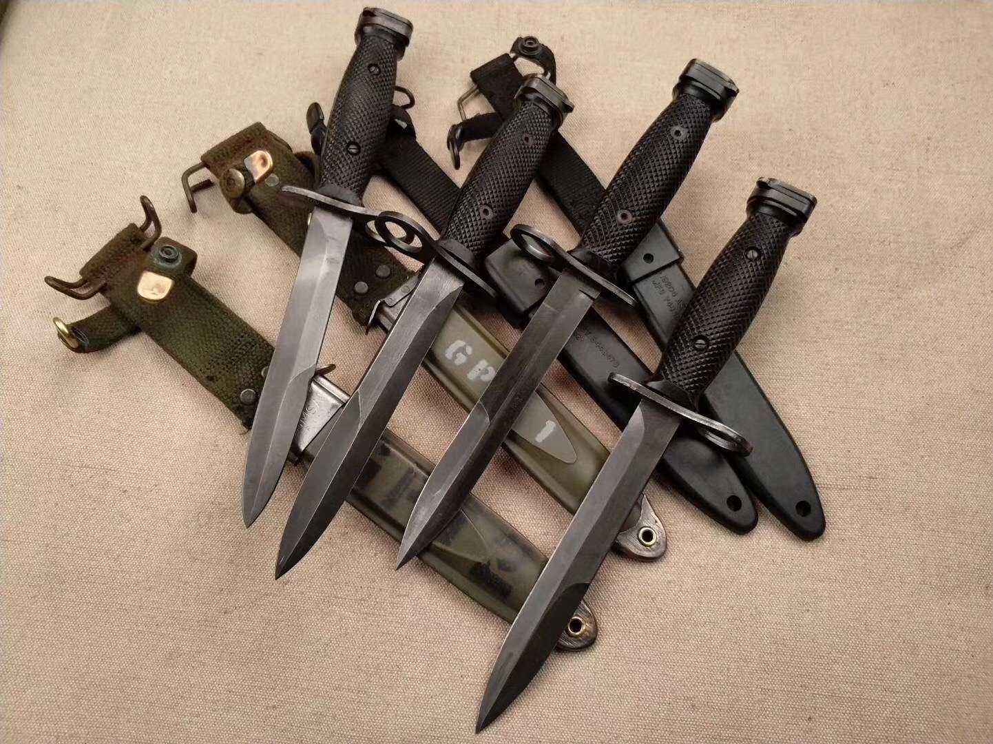 正心林生 的想法: 美国军版m7刺刀,四厂同框 - 知乎