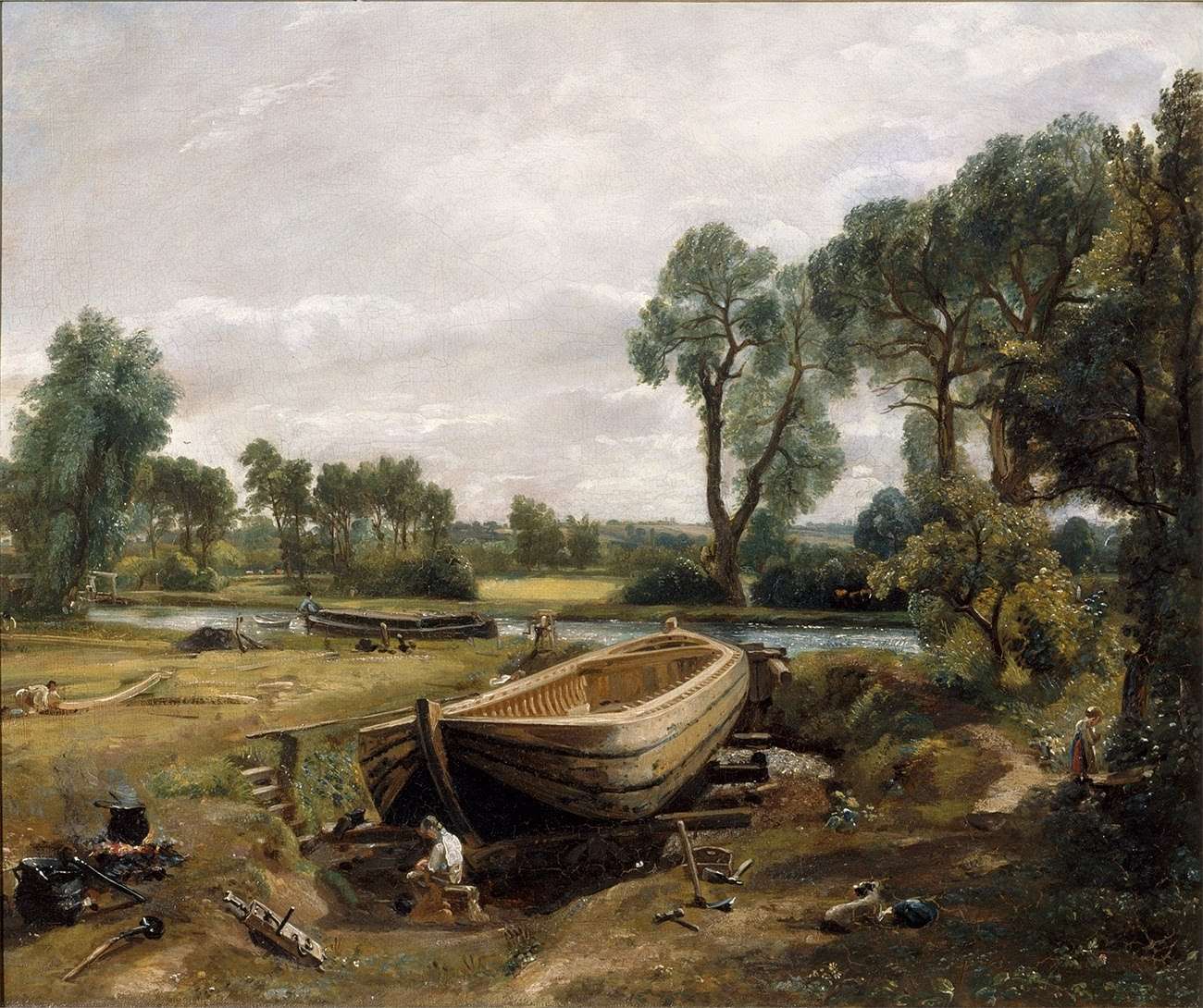 芒果聊艺术 mild 的想法: 约翰·康斯特勃(john constable,1776-1