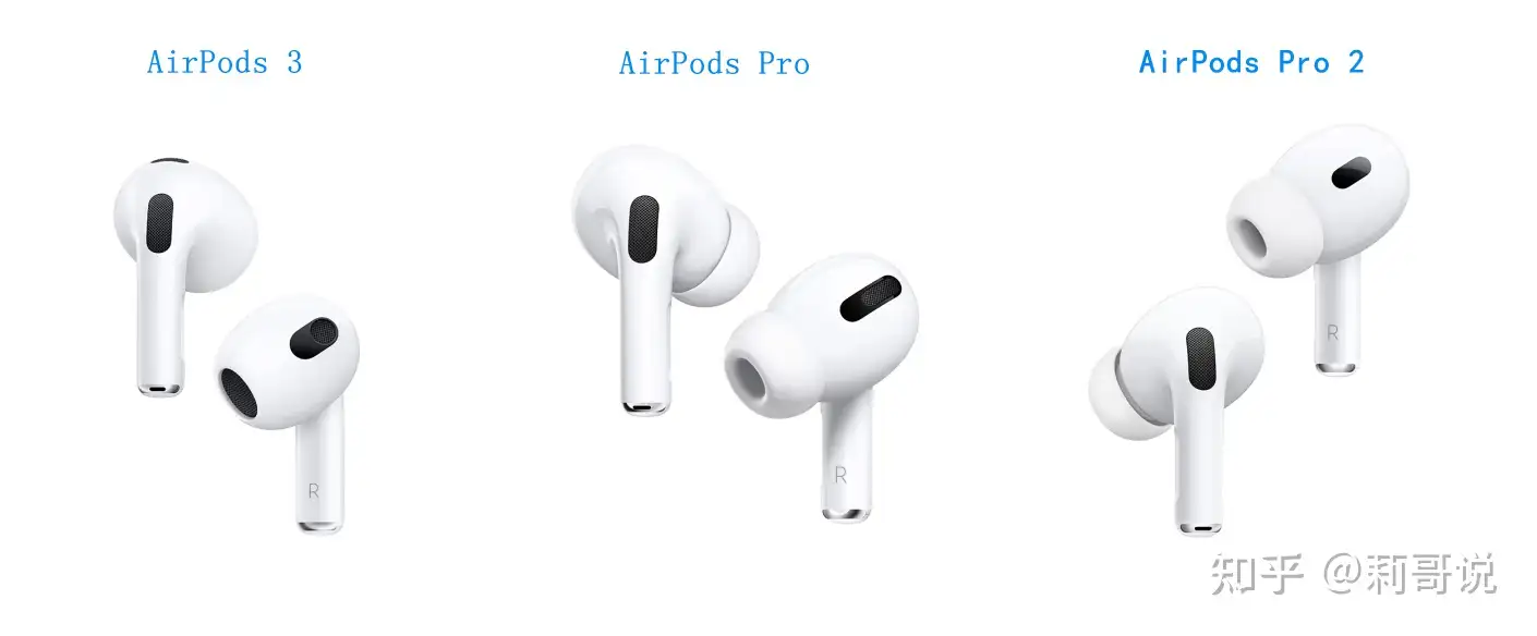AirPods Pro 2、AirPods Pro、AirPods 3到底该怎么选？是选AirPods Pro