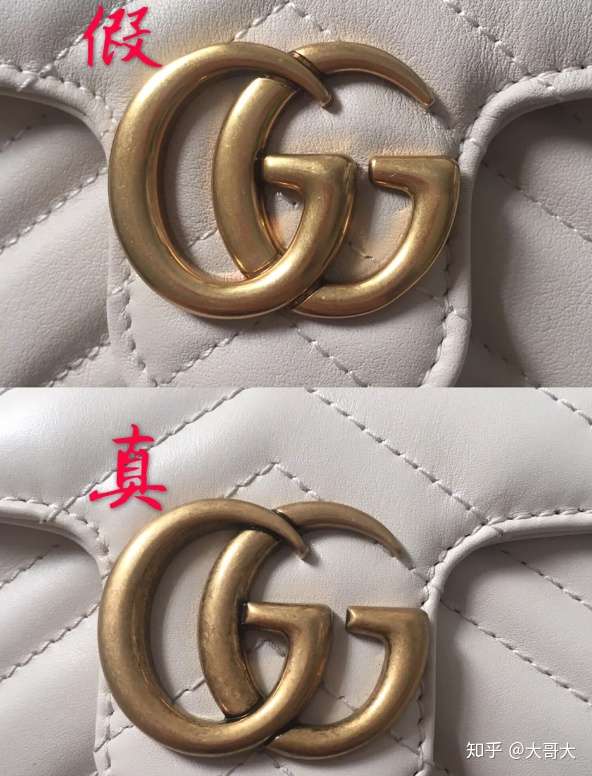 奢侈品鉴别 古驰gucci Marmont Supermini包真假鉴别 知乎