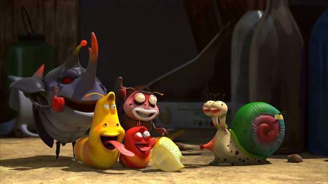 有没有人记得一个关于虫子的动画片一个片段是一只蟋蟀还是别的什么