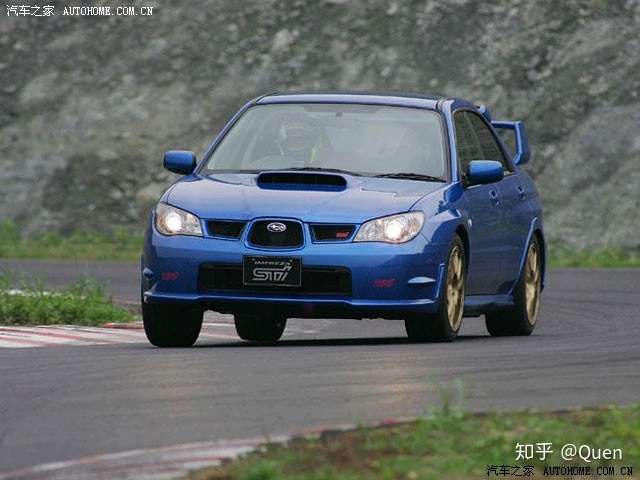 看图应该是2006款斯巴鲁翼豹2.0t wrx sti
