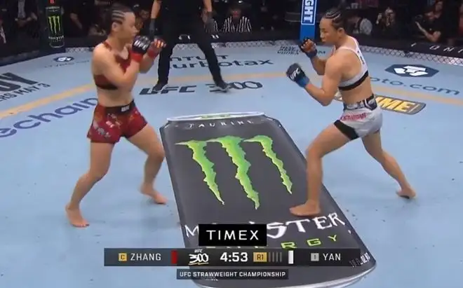 张伟丽两次击败冠军. 她在上一场比赛中彻底摧毁了莱莫斯.