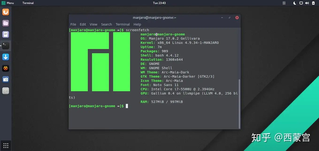 Manjaro 使用体验 知乎