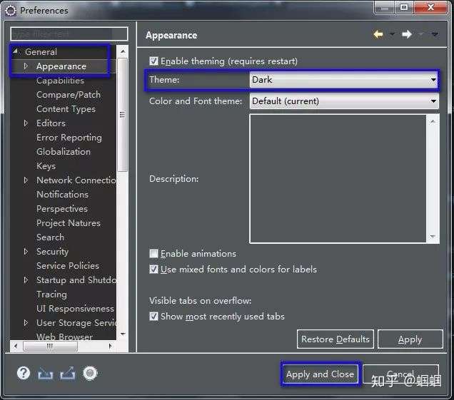 Eclipse设置黑色主题 知乎