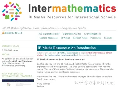 teachers  IB Maths Resources from Intermathematics