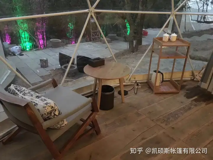 风来疏竹 风过而竹不留声的星空帐篷酒店