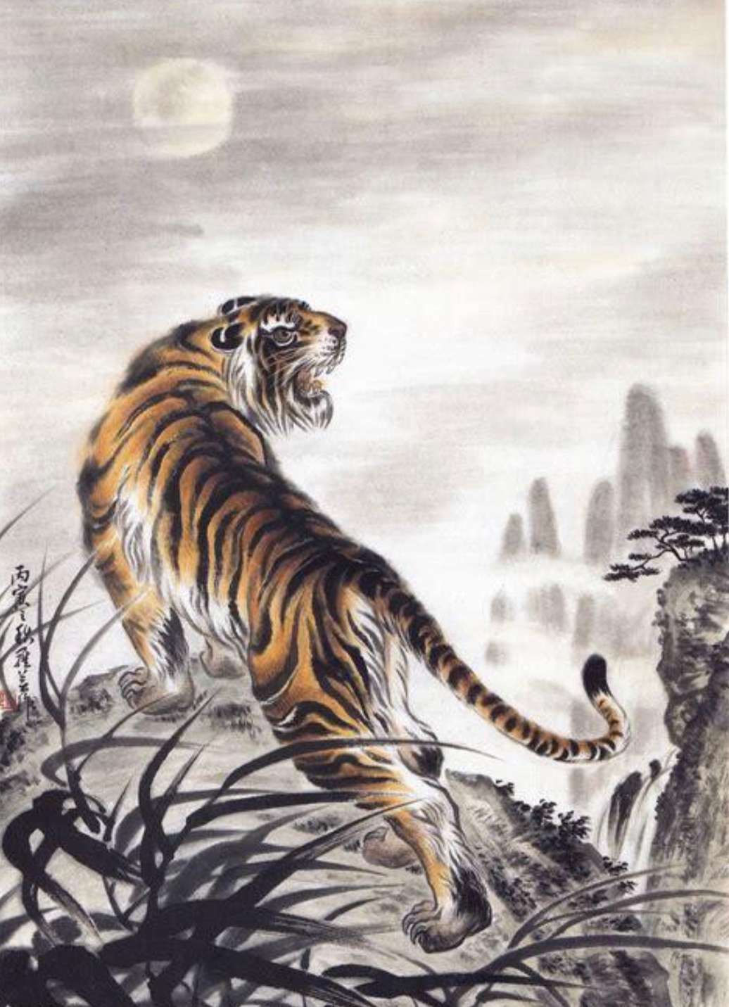 大画家厉归真 知乎